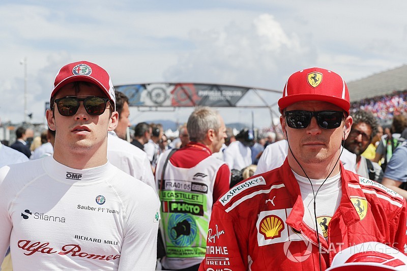 Sauber: No talk of mid-season Leclerc/Raikkonen swap