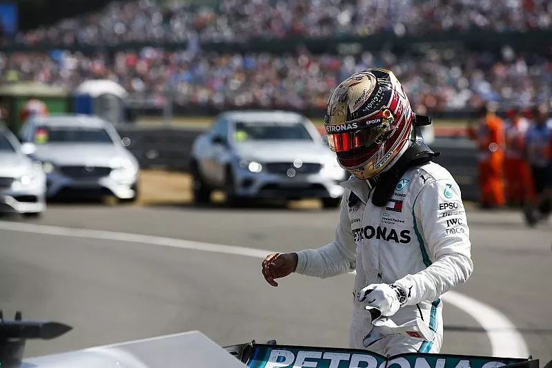 Lewis Hamilton, Mercedes AMG F1, Parc Ferme