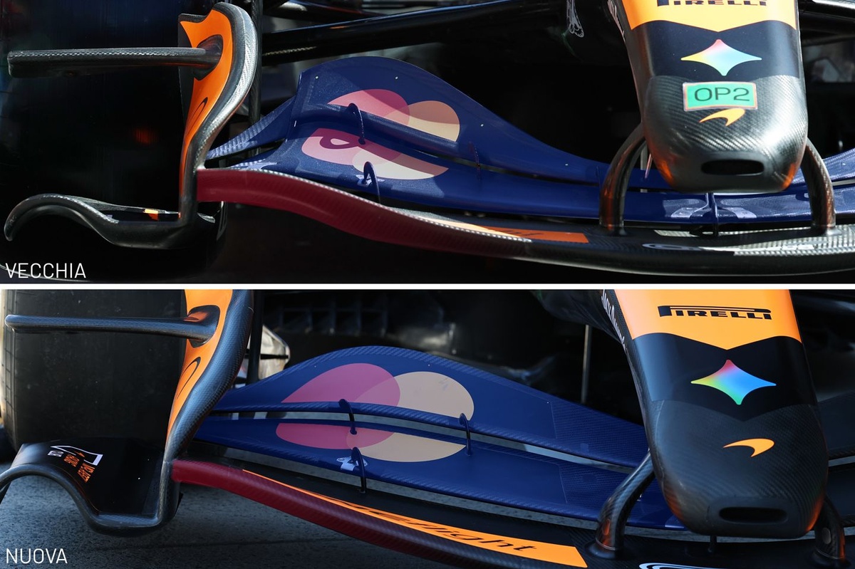 F1 | McLaren: l'ala anteriore è rimandata, ma il resto del pacchetto funziona sulla MCL40