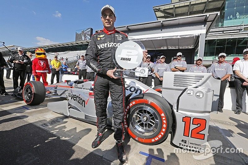 Ganador de la pole Will Power, Team Penske Chevrolet