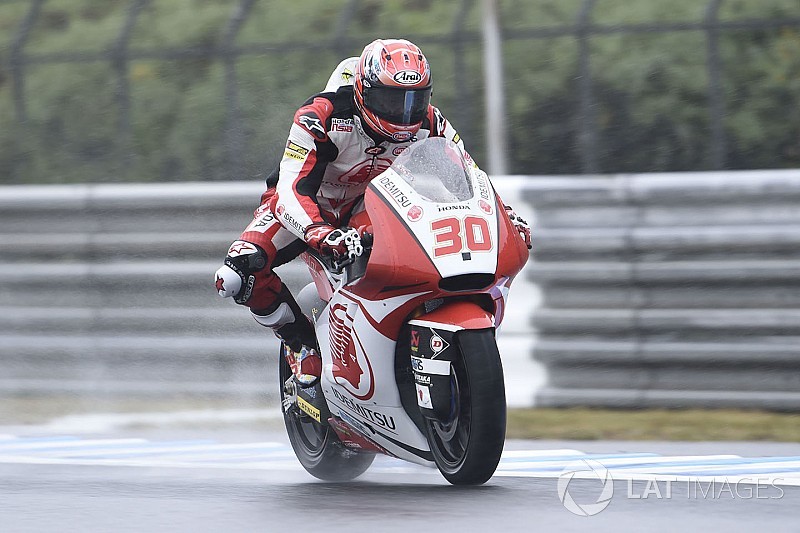 Nakagami le quita la pole a Márquez en el último instante
