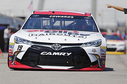 Edwards loses pit stall selection for Sunday's race