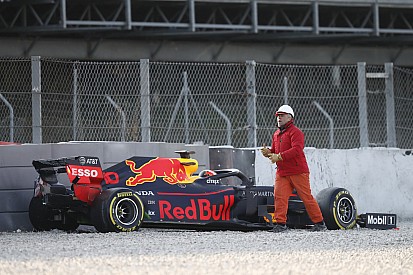 Gasly "caught by surprise" in F1 test crash