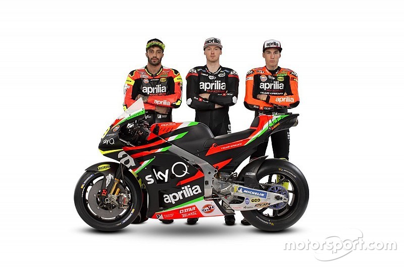 Aprilia представила нову ліврею сезону-2019