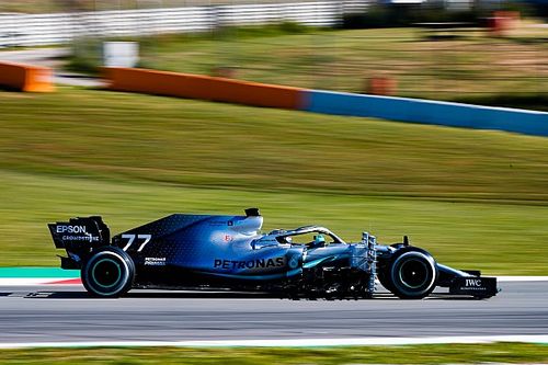 Bottas fue el m&aacute;s r&aacute;pido al final del primer d&iacute;a de test