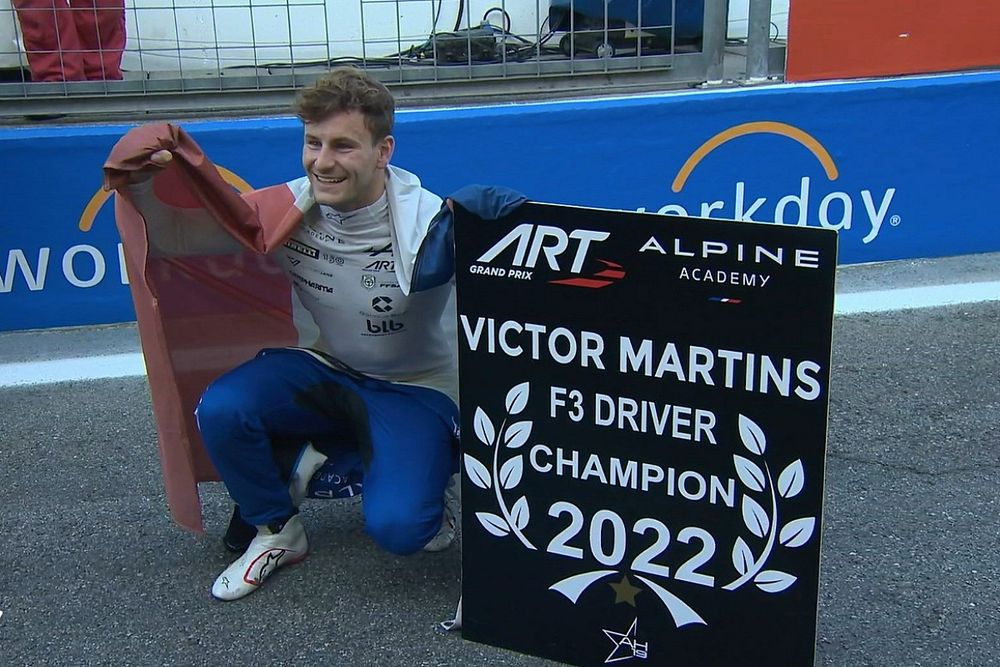 Victor Martins, F2 Driver Champion 2022