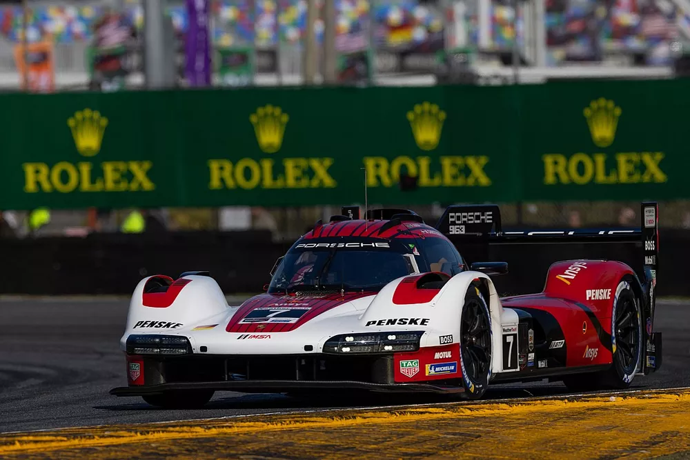 #7 Team Penske Porsche 963: Matt Campbell, Felipe Nasr, Michael Christensen