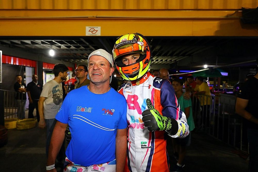 Rubens e Dudu Barrichello