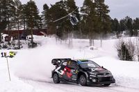 WRC: Evans lidera bajo presión en el Rally de Suecia