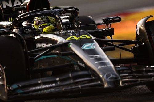 Hamilton: El Mercedes 2023 es el coche "más difícil" de su carrera