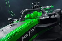 Todas las fotos del coche verde de Sauber (Stake) para la F1 2024