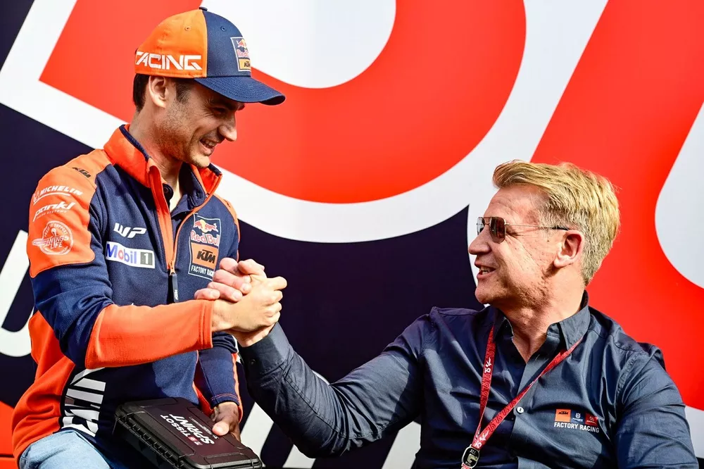 Dani Pedrosa, Red Bull KTM Factory Racing, Pit Beirer, directeur KTM Motorsports