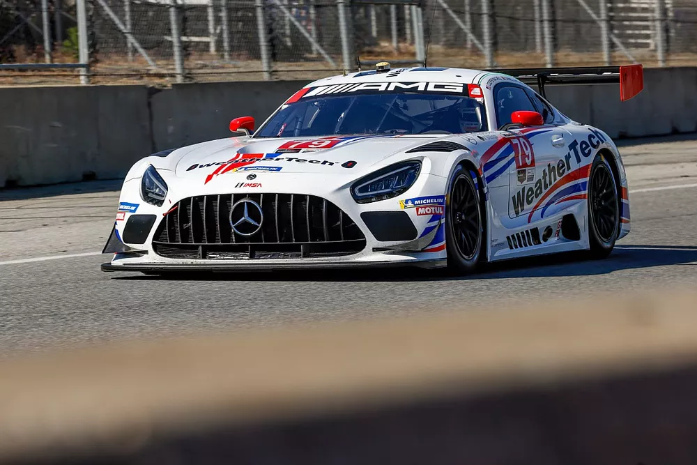 #79 WeatherTech Racing Porsche 911 GT3R: Cooper MacNeil, Daniel Juncadella
