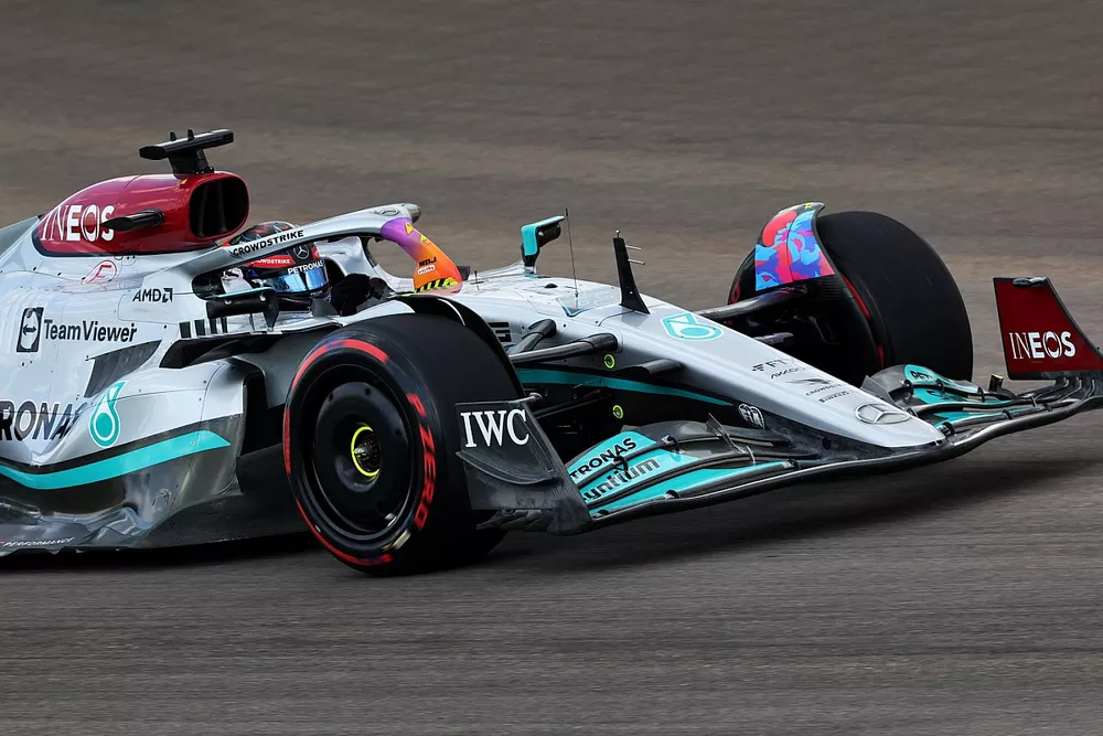 George Russell, Mercedes W13 