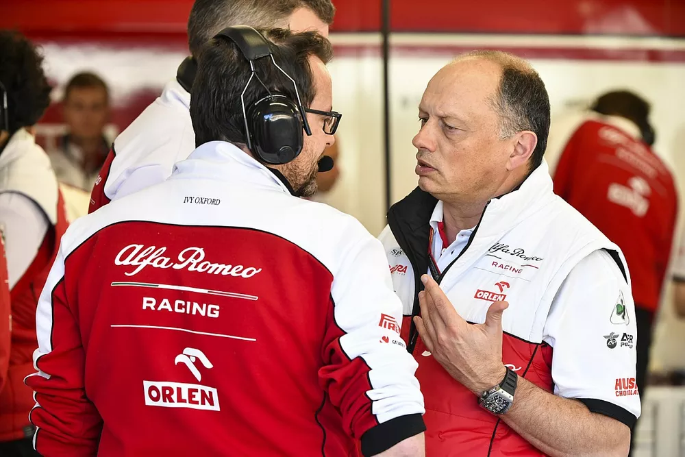 Frederic Vasseur, Team Principal, Alfa Romeo Racing 