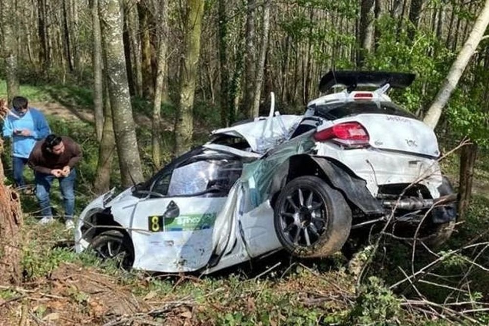 Choque Julio César Castrillo y Francisco Javier Álvarez, Citroën DS3 N5