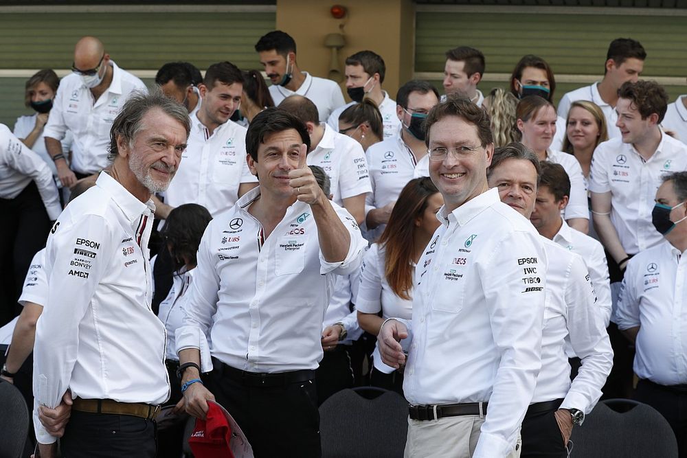 Toto Wolff, director del equipo y consejero delegado de Mercedes AMG