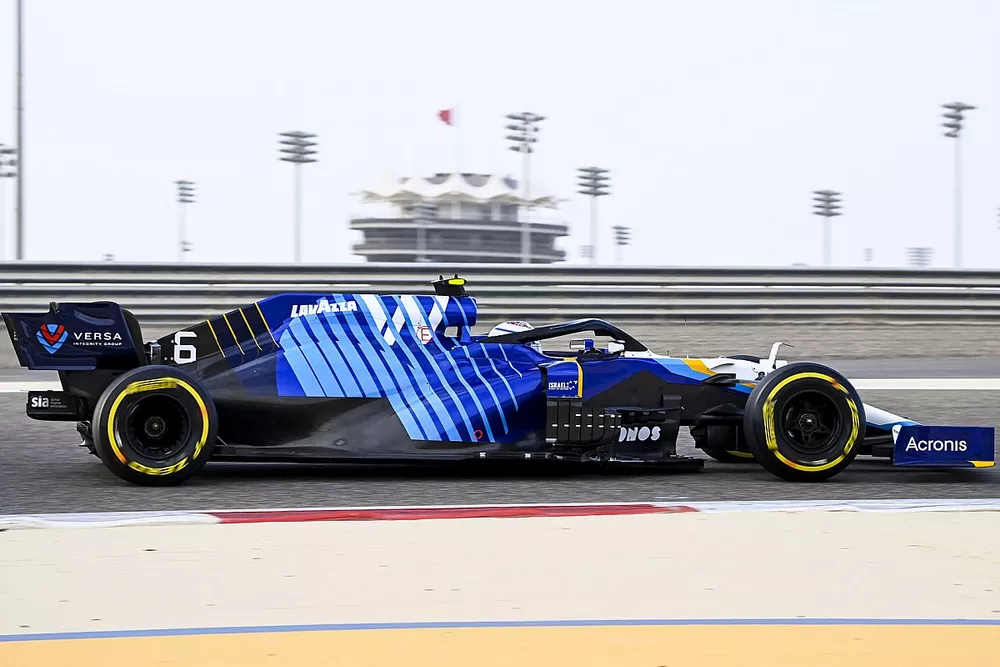 Nicholas Latifi, Williams FW43B 