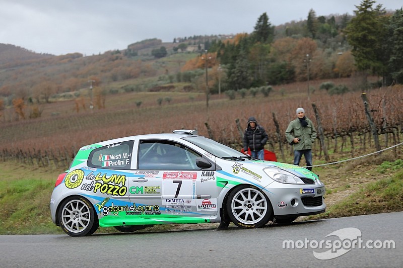 Francesco Paolini ha vinto il Rally della Fettunta 2018 davanti ad Ancillotti