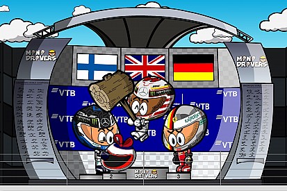 Vídeo: el simpático resumen del GP de Rusia, por MiniDrivers