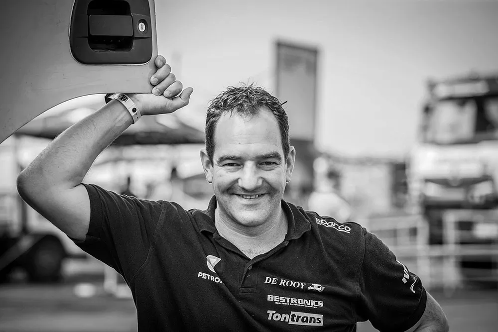 #507 Team De Rooy, IVECO: Ton Van Genugten