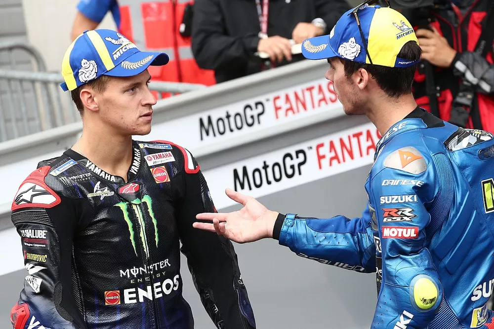 Fabio Quartararo, Yamaha Factory Racing,  Joan Mir, Team Suzuki MotoGP