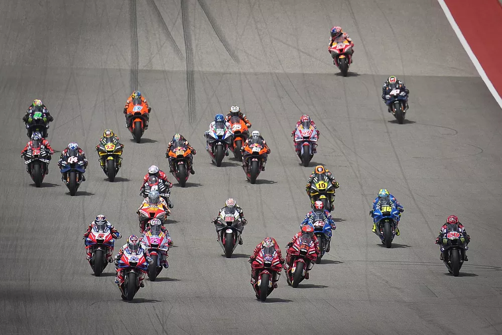 Salida de MotoGP