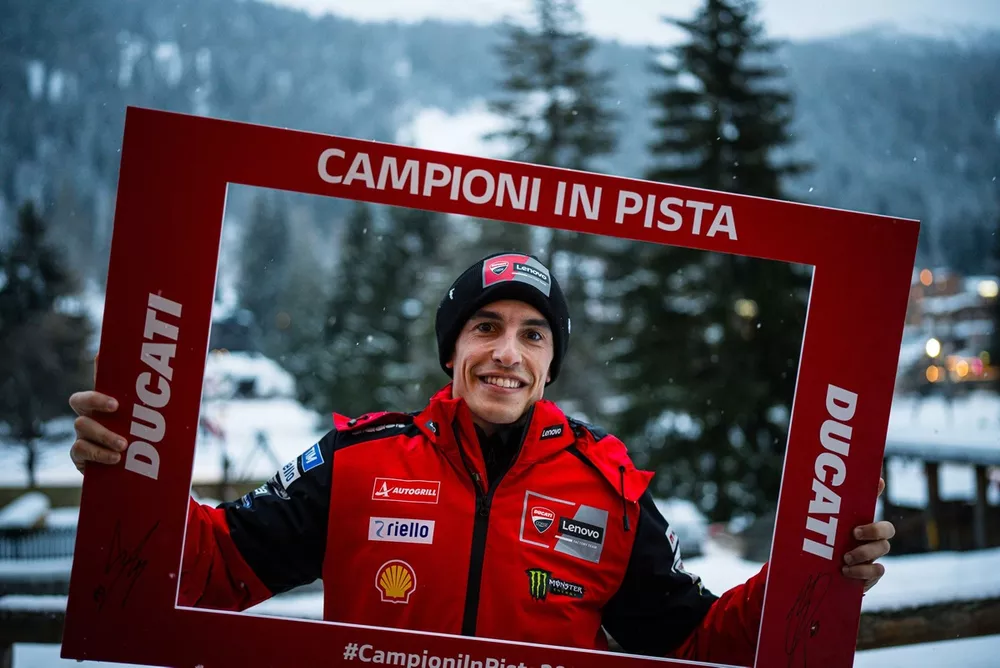 Campioni In Pista con Marc M&aacute;rquez y Francesco Bagnaia, Ducati Team