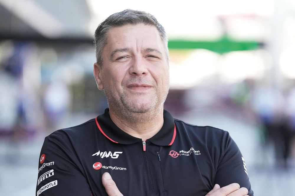 Trabajador del equipo Haas F1