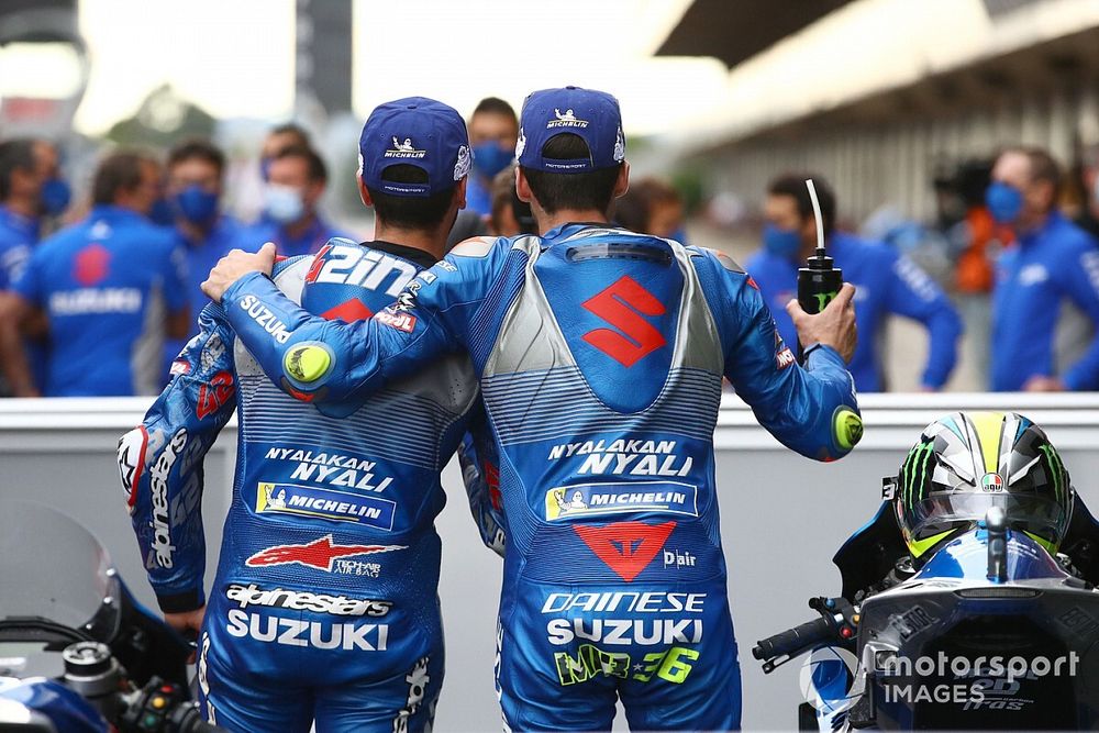 Alex Rins, Team Suzuki MotoGP, Joan Mir, Team Suzuki MotoGP