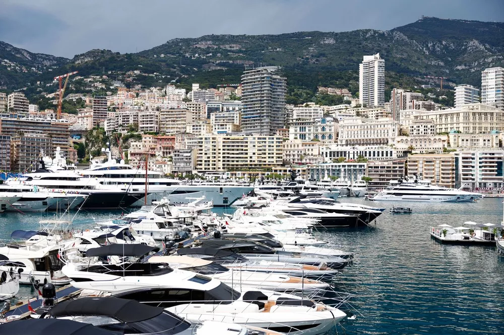 Yachts in the harbour