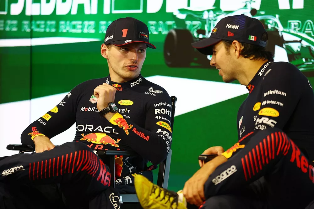 Max Verstappen, Red Bull Racing, Sergio P&eacute;rez, Red Bull Racing