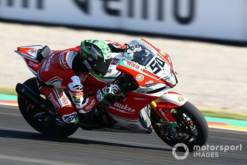 Eugene Eugene Laverty, Milwaukee Aprilia
