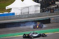 Hamilton vence no Brasil ap&oacute;s toque de Ocon com Verstappen