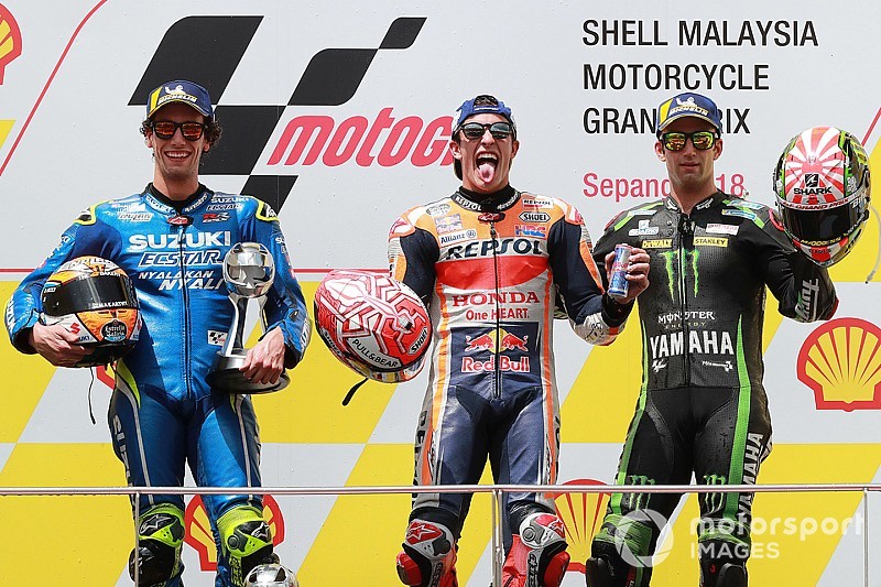 Course - Márquez fait plier Rossi à Sepang !