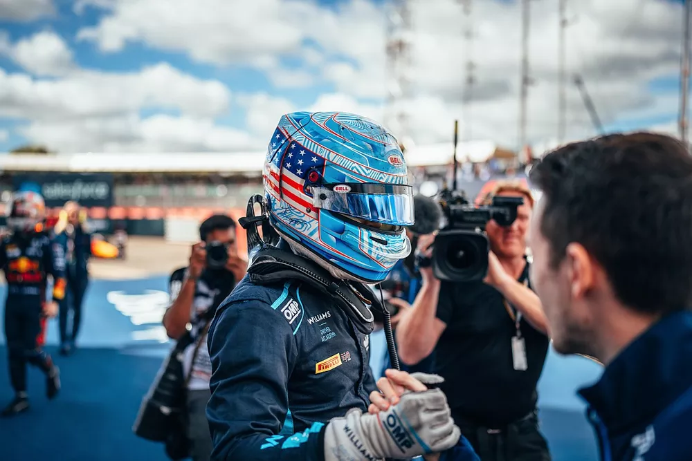 Il vincitore della gara Logan Sargeant, Carlin