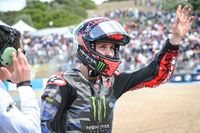 Quartararo: "Desde mitad de carrera tuve problemas con el antebrazo"