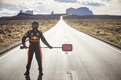 El alucinante viaje del Red Bull de Ricciardo por la Costa Oeste americana