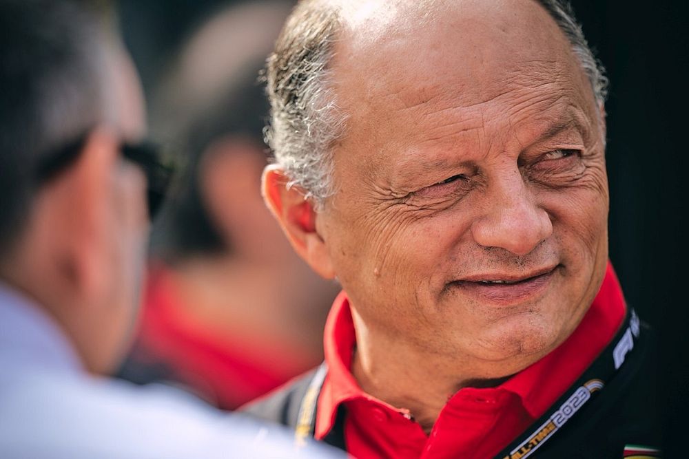 Frederic Vasseur, Director del equipo y Director General de la Scuderia Ferrari 