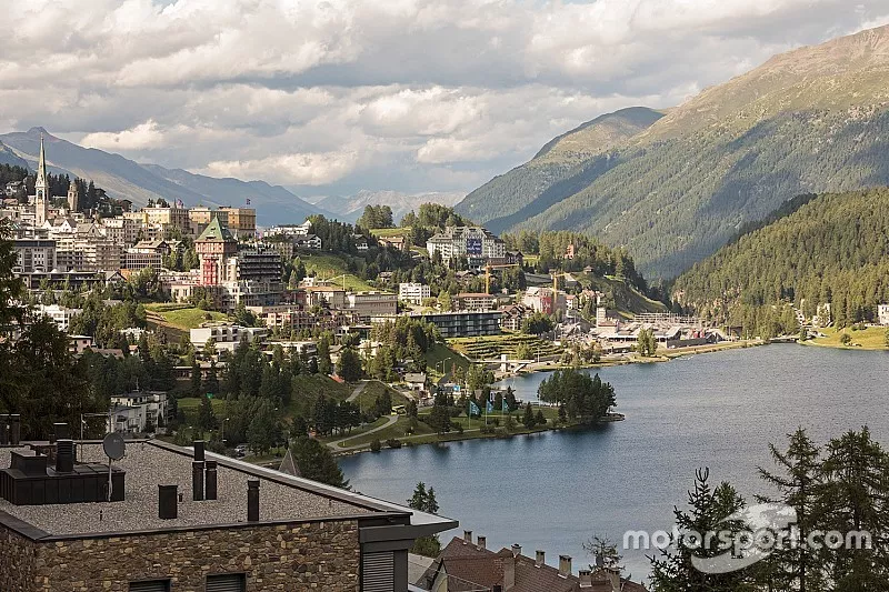 St Moritz, vue g&eacute;n&eacute;rale