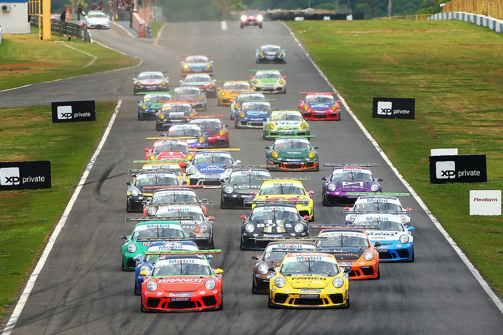 Largada Porsche Endurance Goiânia