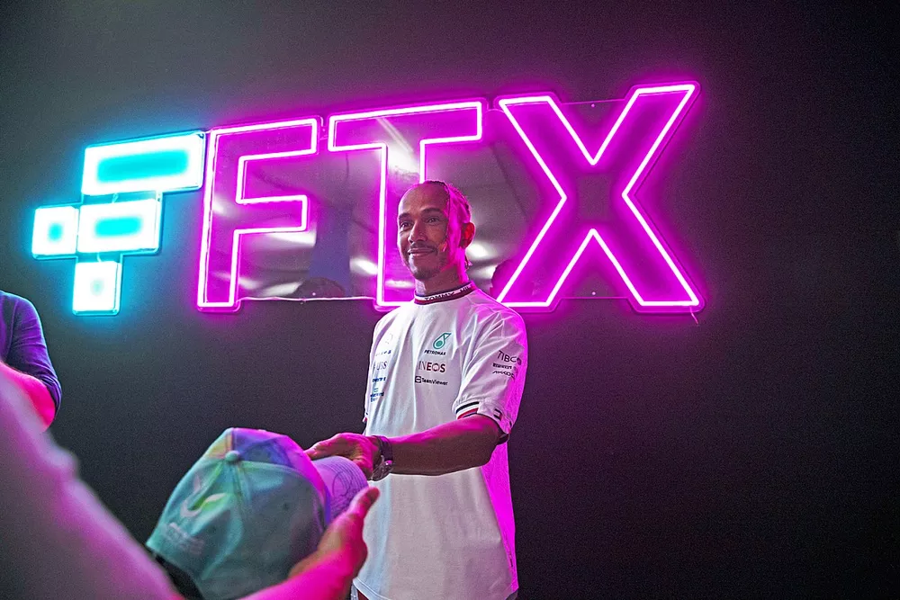 Lewis Hamilton, Mercedes attends FTX Off The Grid