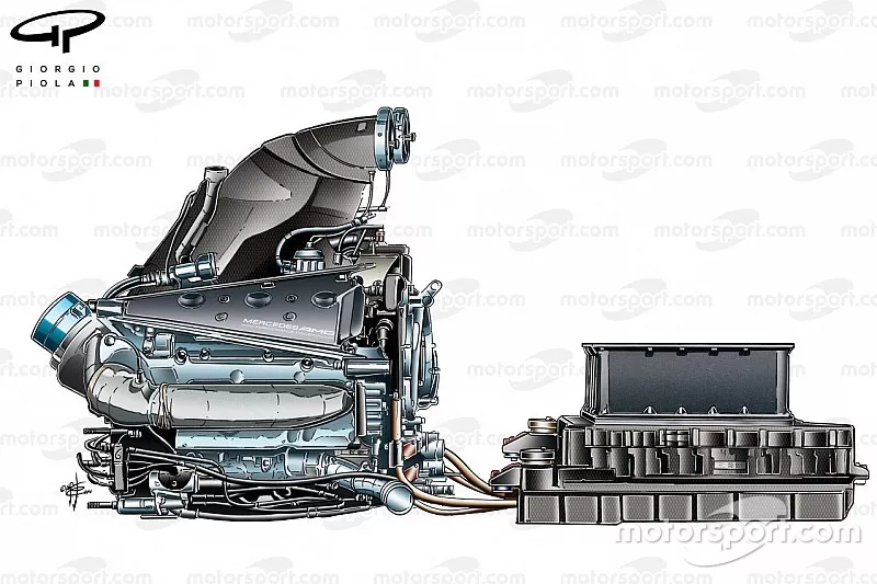 Antriebseinheit: Mercedes PU106