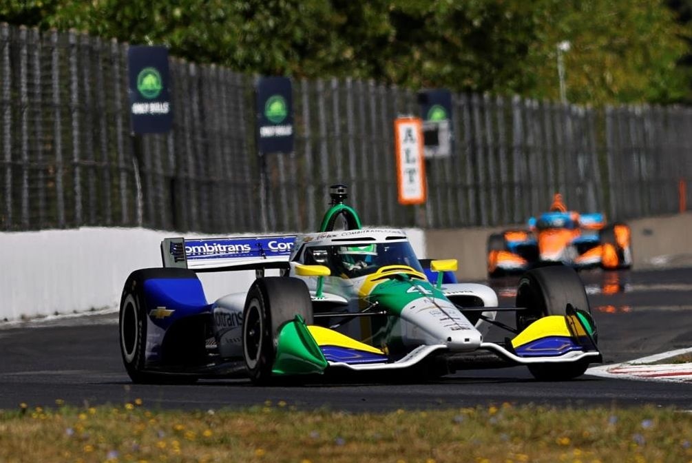 Caio Collet avança quatro posições na etapa de Portland da Indycar
