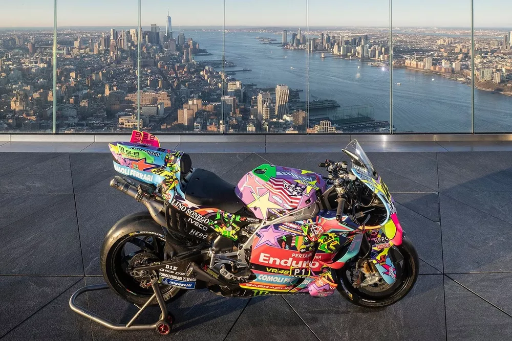 VR46 USGP special livery
