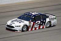 Brad Keselowski fue el mejor en la práctica final en Chicagoland