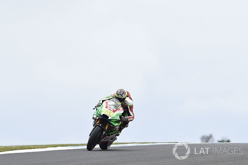 Espargaró quebra dedo em queda na Austrália