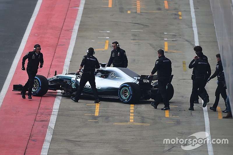 Mercedes : Avec la limitation des essais, le shakedown est