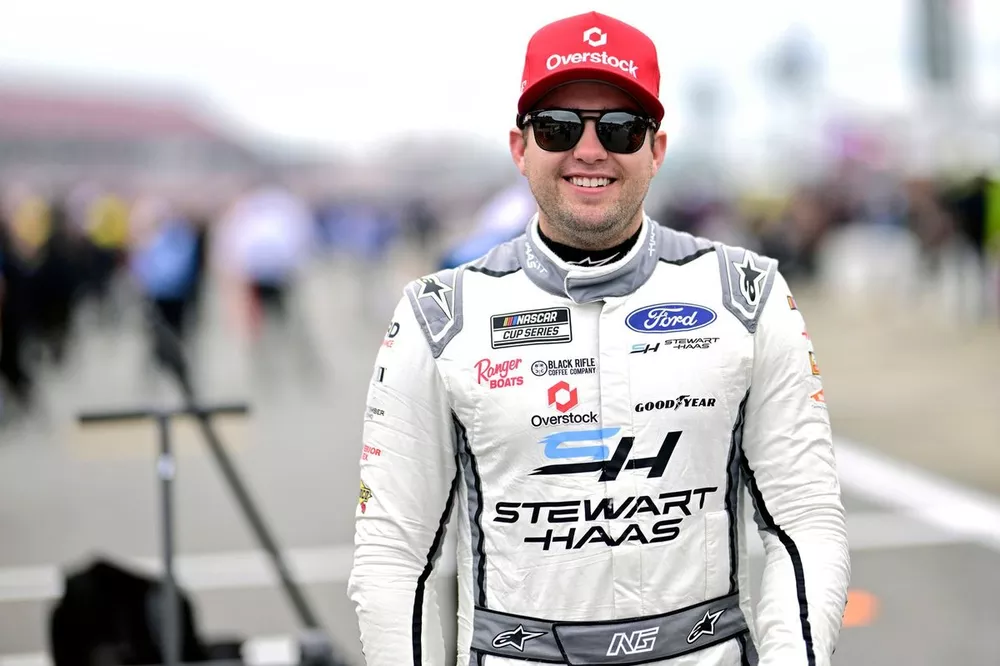 Noah Gragson, Stewart-Haas Racing, Overstock.com Ford Mustang