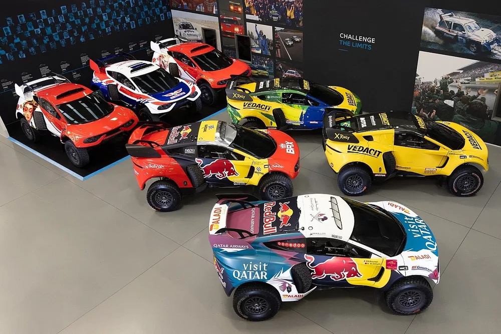 Les Prodrive Hunter T1+ engagés sur le Dakar 2024
